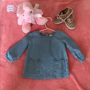 Carter’s Jean Pocket long Sleeve Shirt